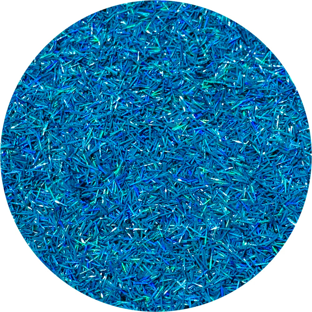 Holographic Blue Tinsel