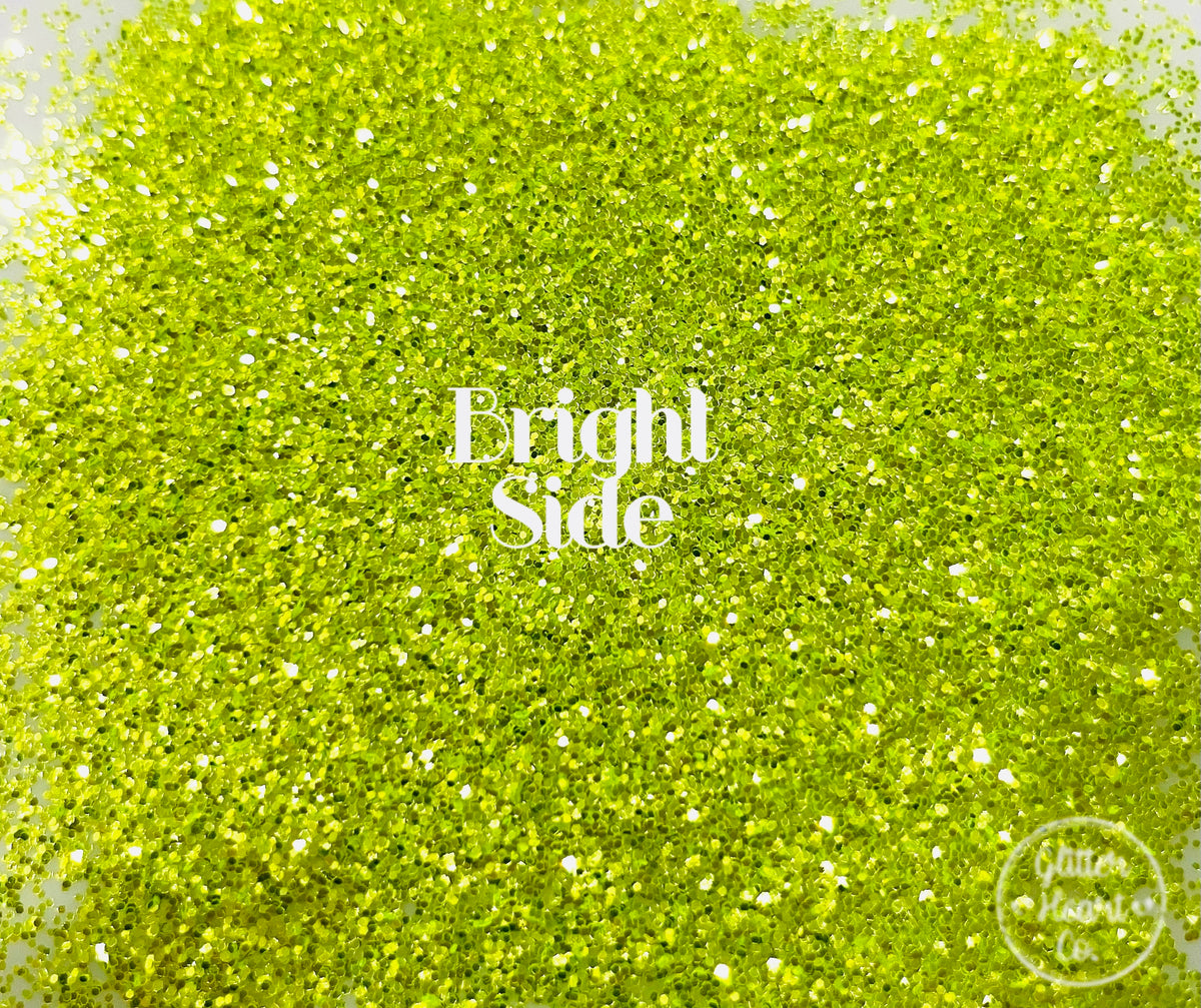 Bright Side Glitter Heart Co.