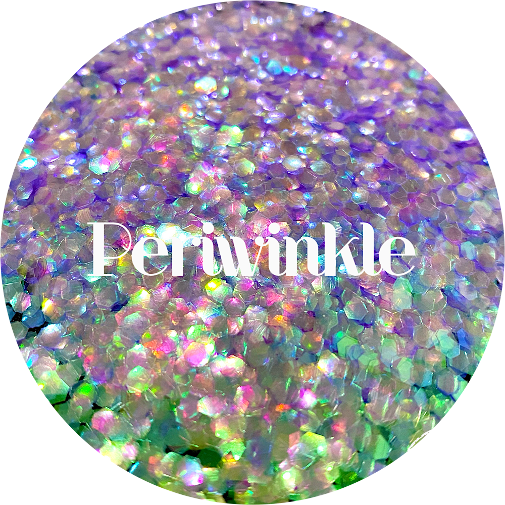 Periwinkle Trinkets - Iridescent Rhinestones Shapes Mix