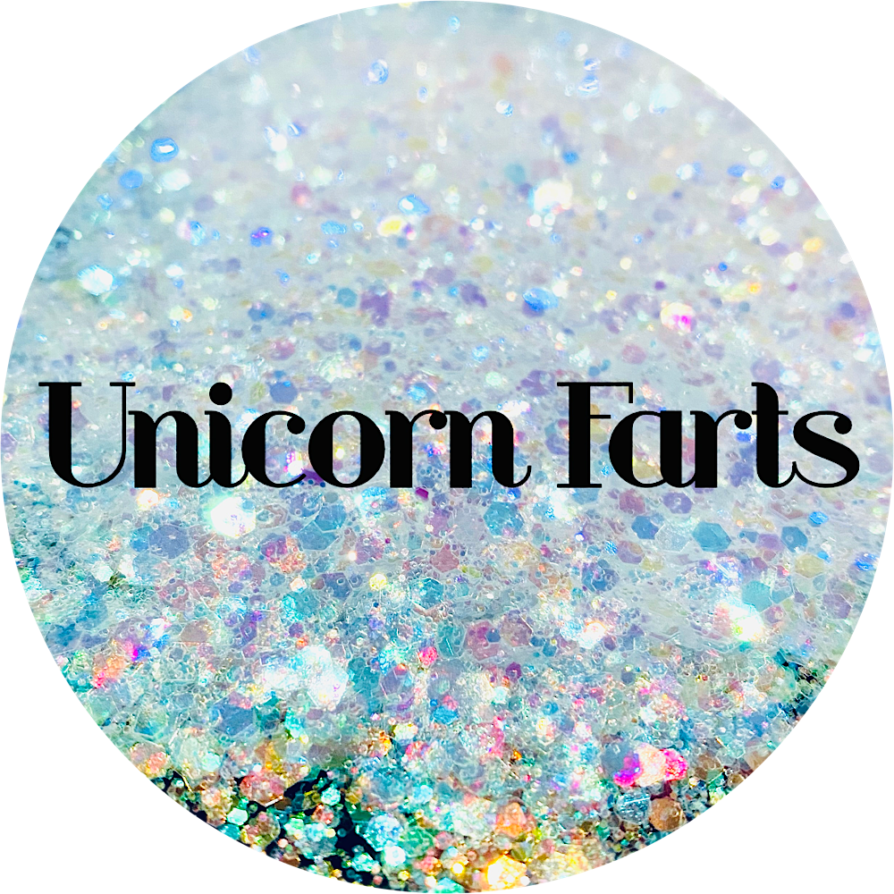 Polyester Glitter - Unicorn Poop Fake Sprinkles by Glitter Heart