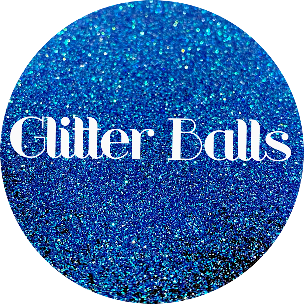 Polyester Glitter - Christmas Bulbs Glitter Shapes by Glitter Heart Co.™