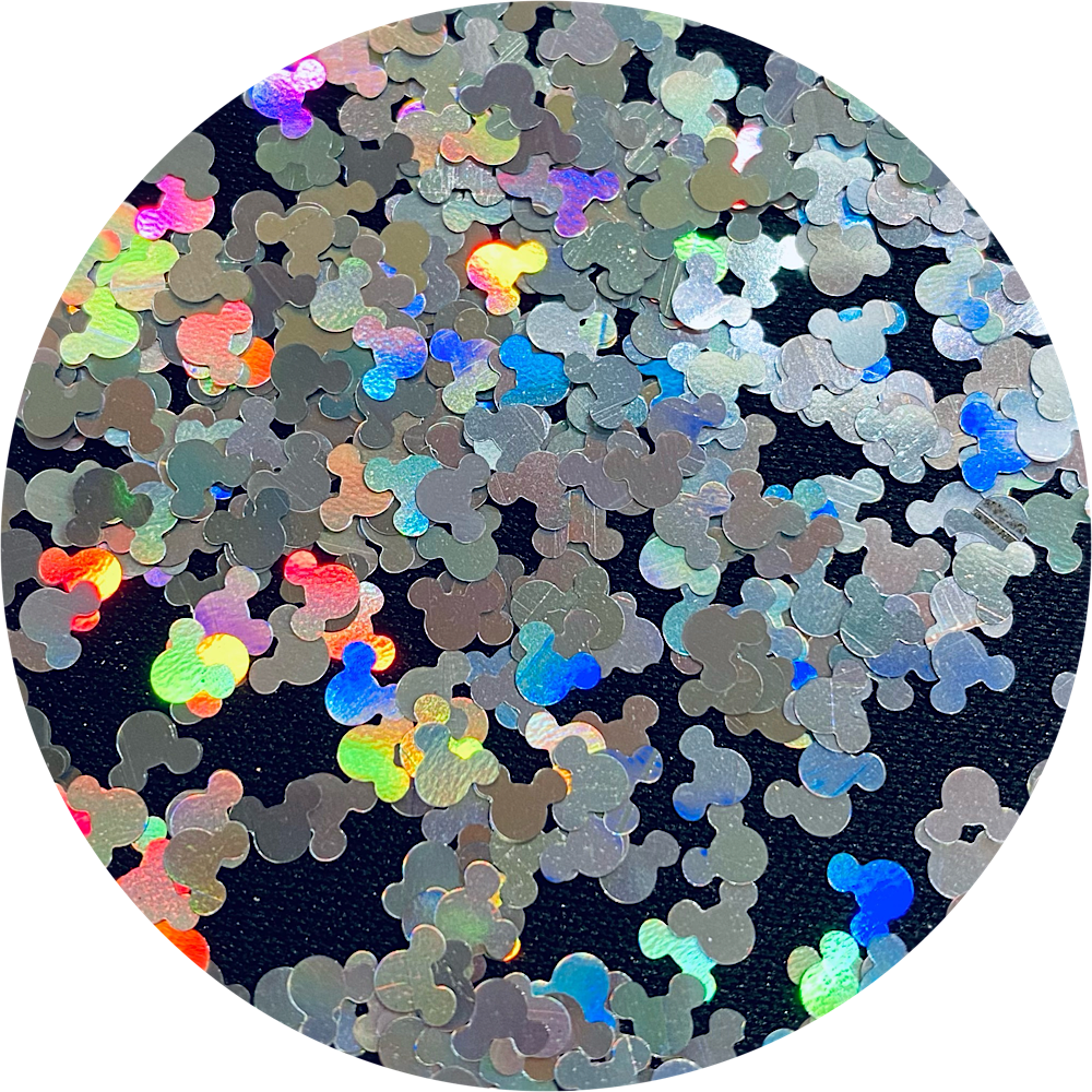 Mouse Head Glitter