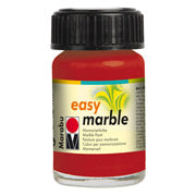 Ruby Red Marabu Marble Paint