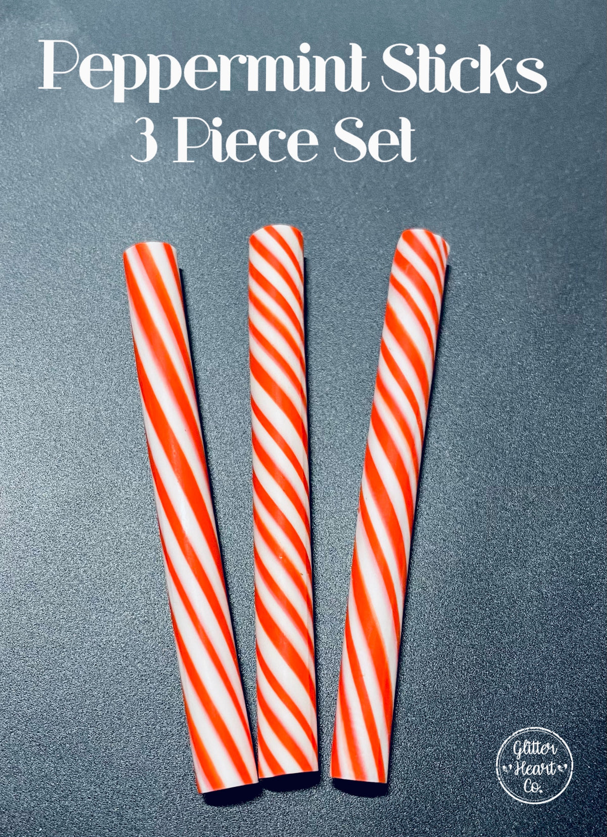 Peppermint Stick Toppers