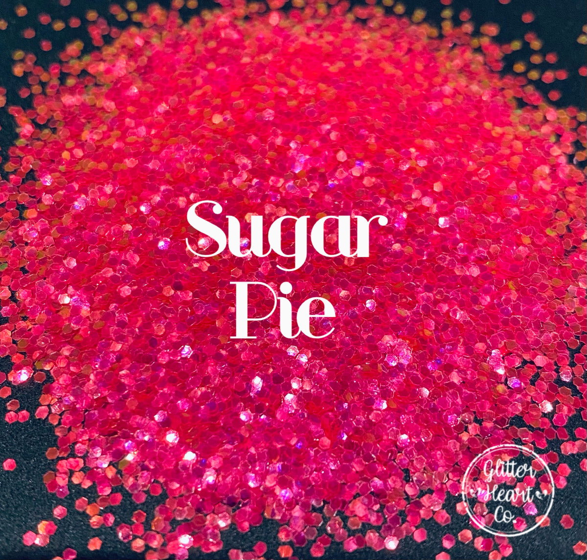 Sugar Pie Glitter Heart Co