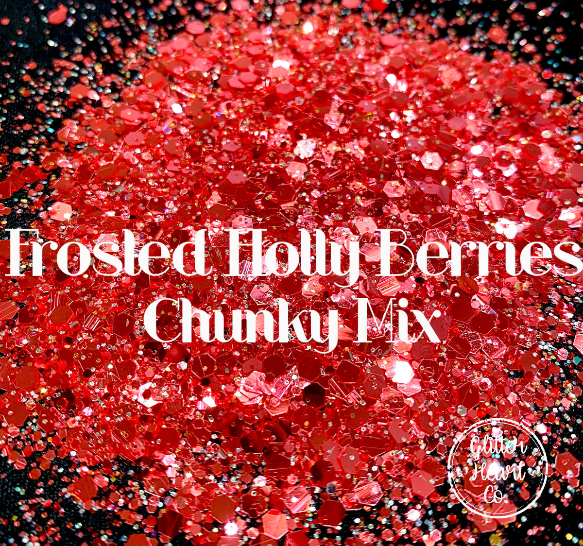 Frosted Holly Berries Chunky Mix