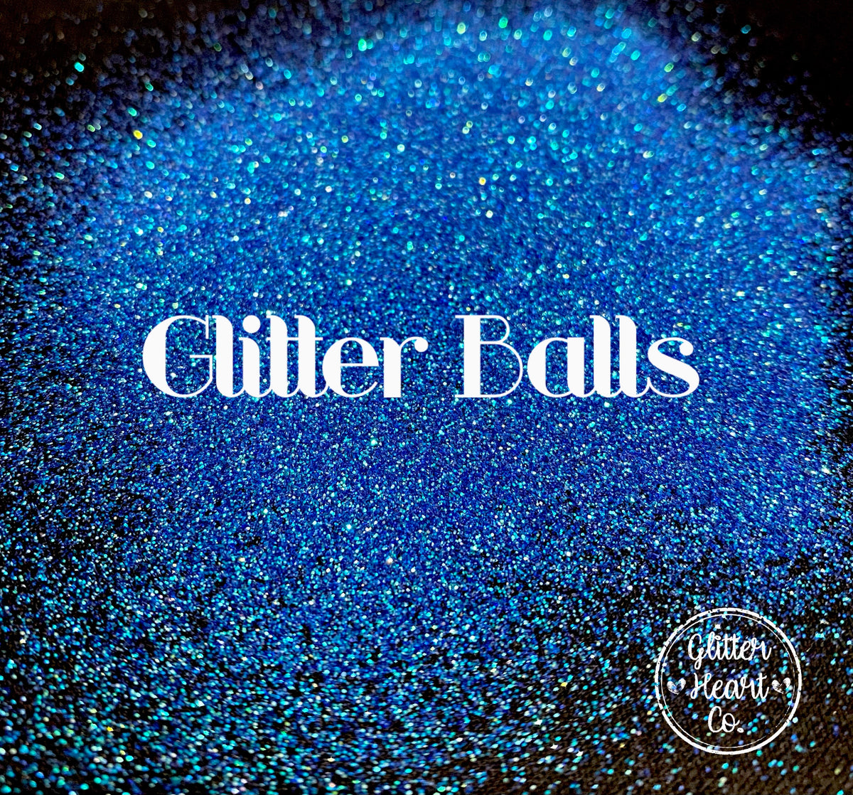 Polyester Glitter - Christmas Bulbs Glitter Shapes by Glitter Heart Co.™