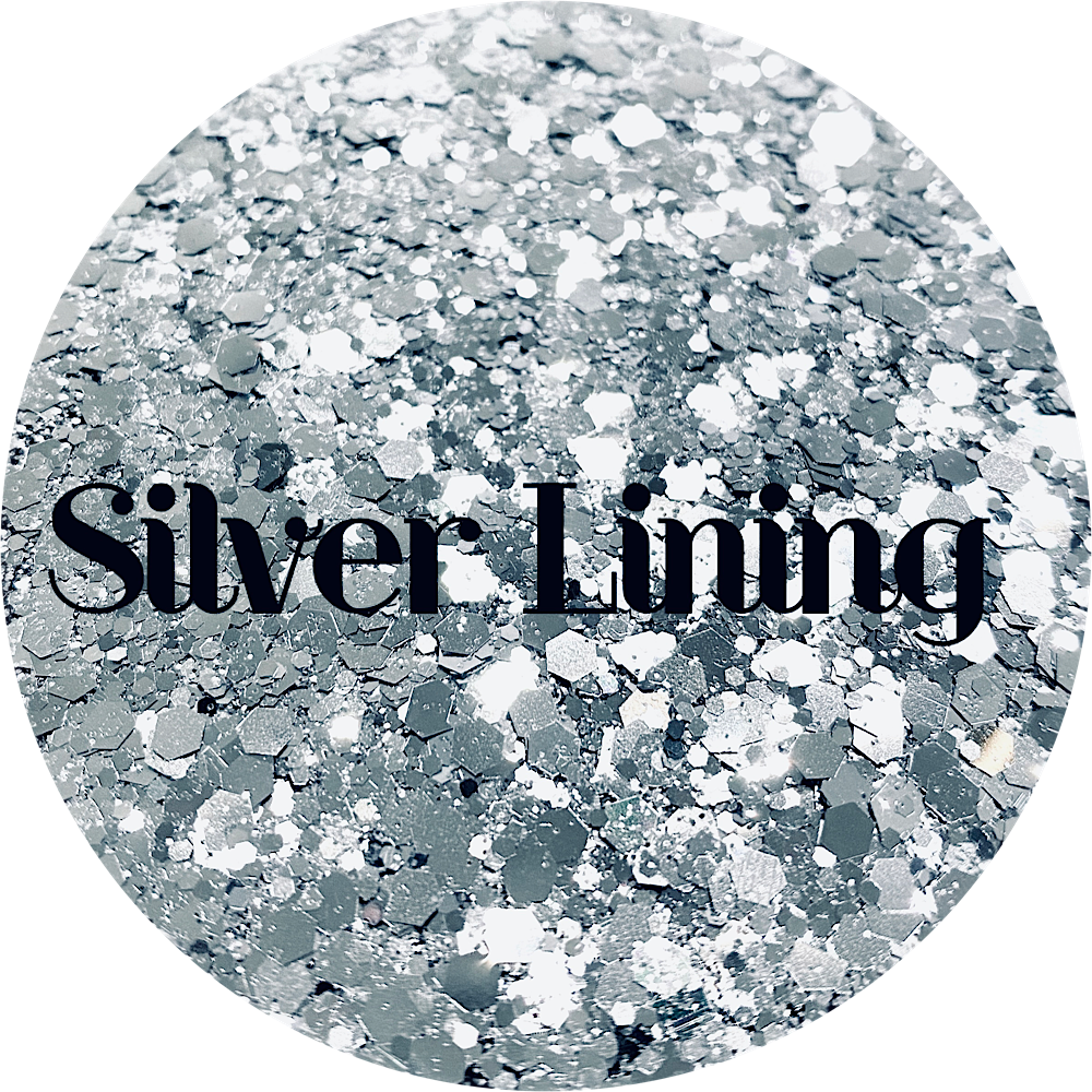 Silver/Gray Glitter