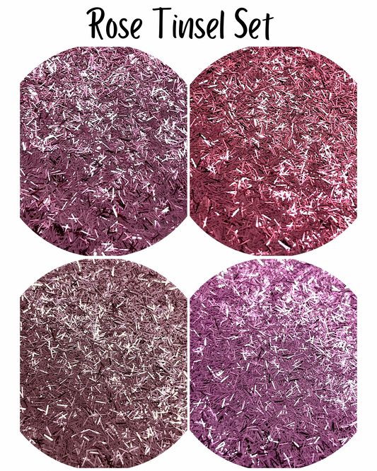 Rose Tinsel Set