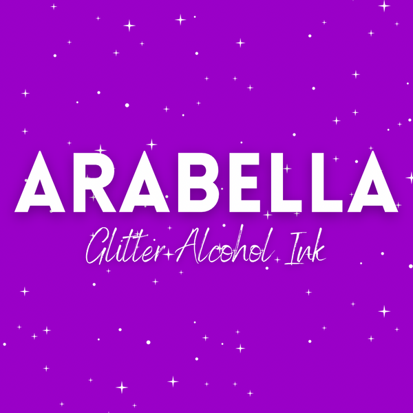 Arabella - Glitter Alcohol Ink