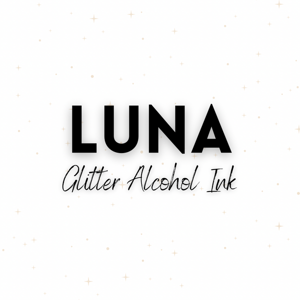 Luna - Glitter Alcohol Ink