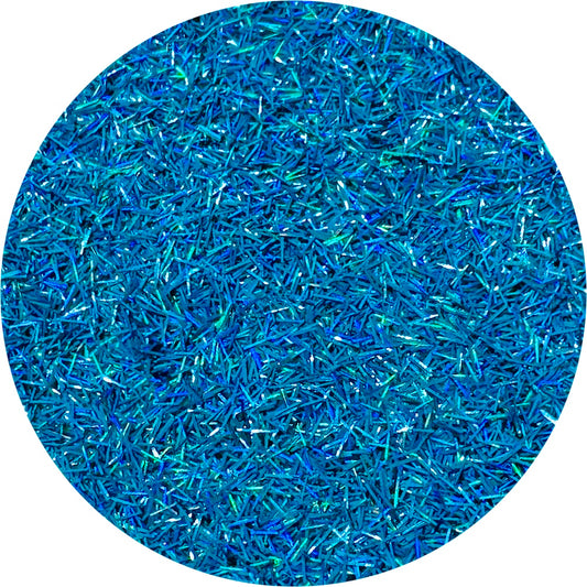Holographic Blue Tinsel