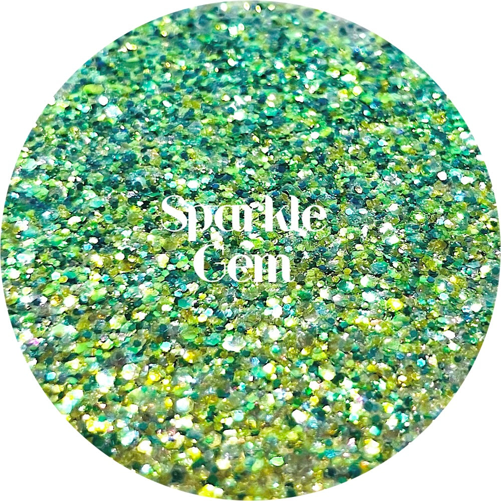 Sparkled Gem Glitter Heart Co.