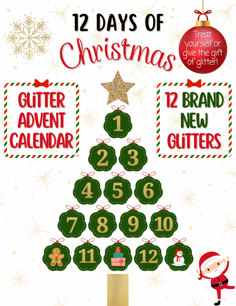 Glitter Advent Calendar