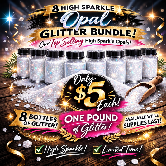 High Sparkle Opal Glitter Bundle