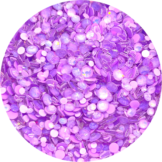 Mocha Lavender Opal