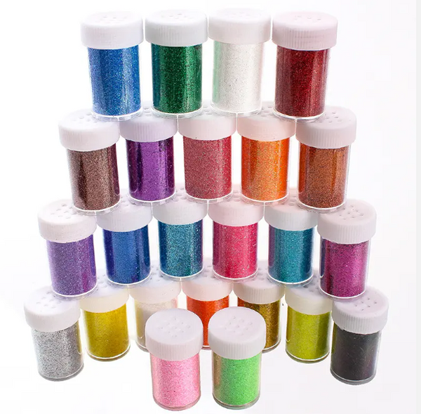 24 Pack Glitter Set