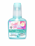 Zen - Teal Aqua Glitter Alcohol Ink