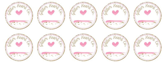 Glitter Labels