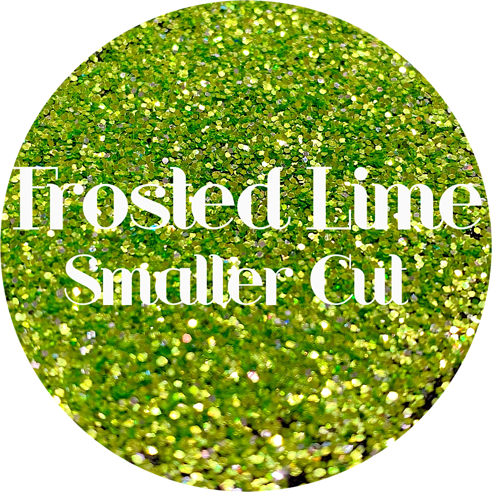 Frosted Lime Smaller Cut