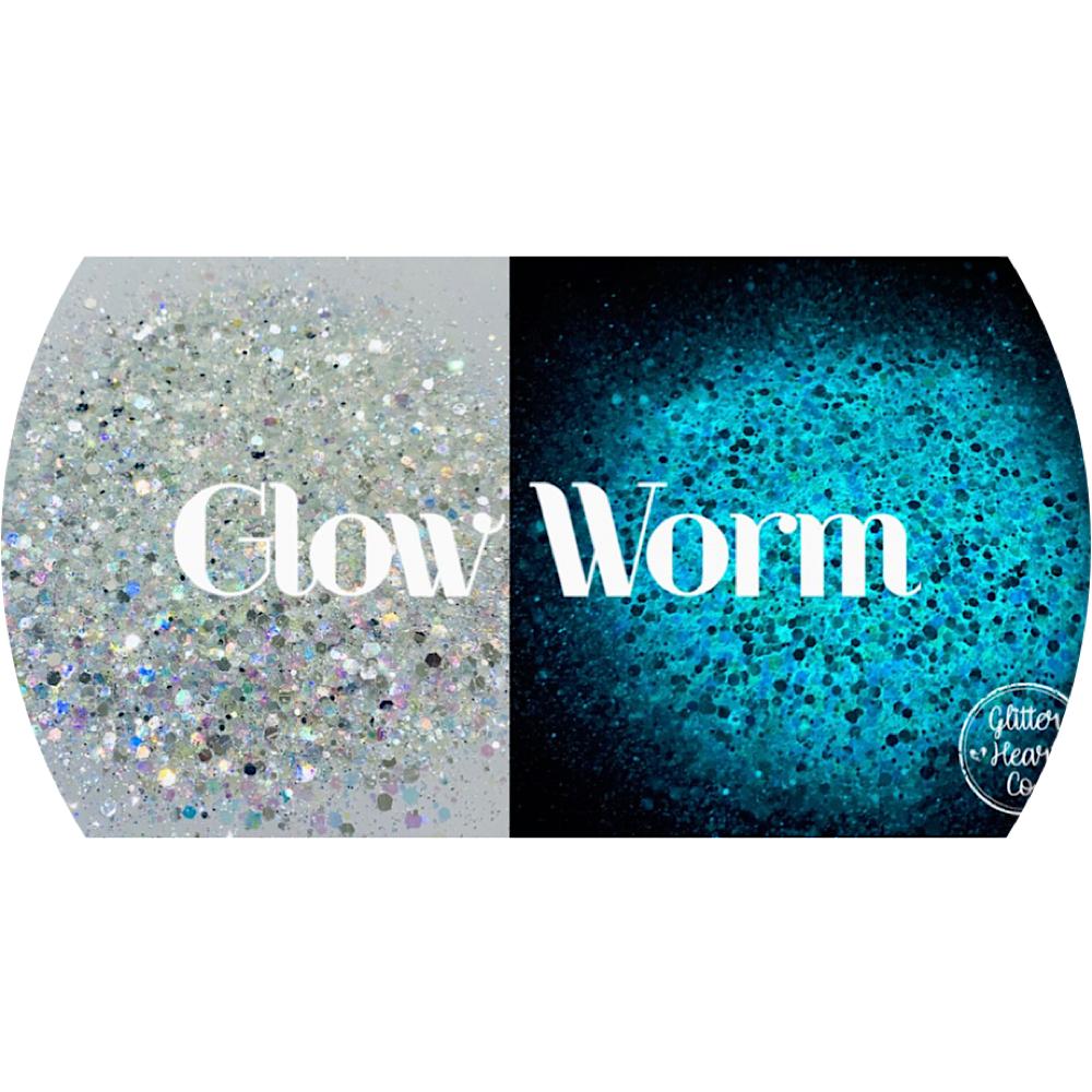 Glow Worm Glitter Heart Co.