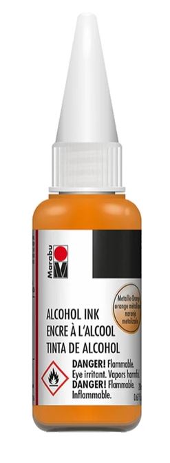 Metallic Orange Alcohol Ink
