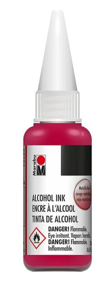 Metallic Red Alcohol Ink
