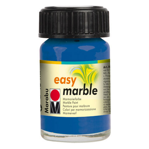 Azure Blue Marabu Easy Marble