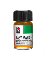 Metallic Orange Marabu Easy Marble