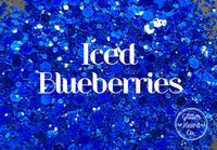 Iced Blueberries