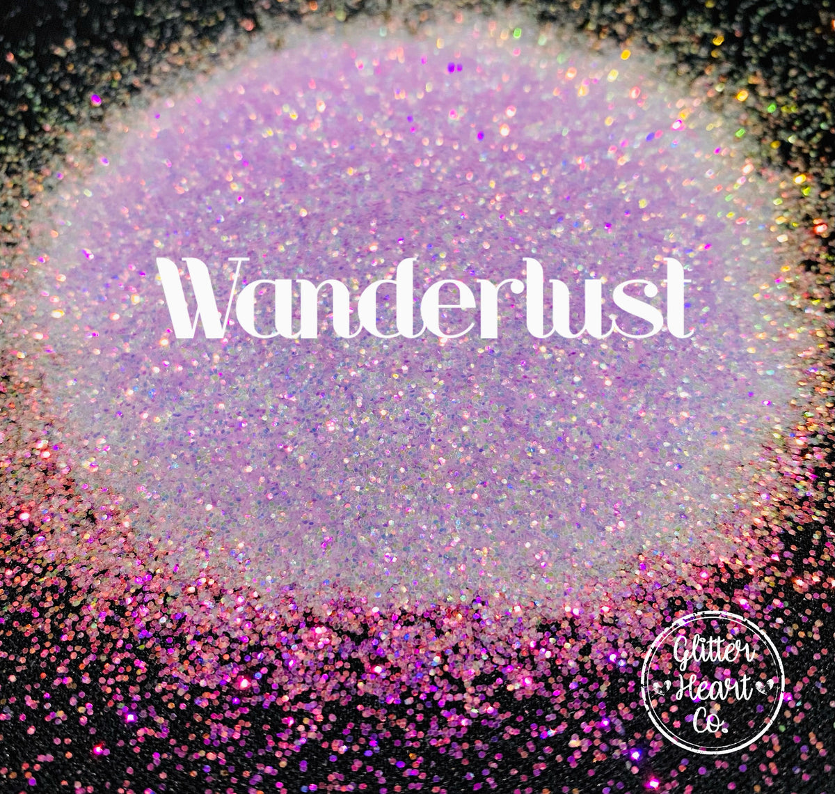Wanderlust Glitter Heart Co.