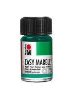 Metallic Teal Marabu Easy Marble