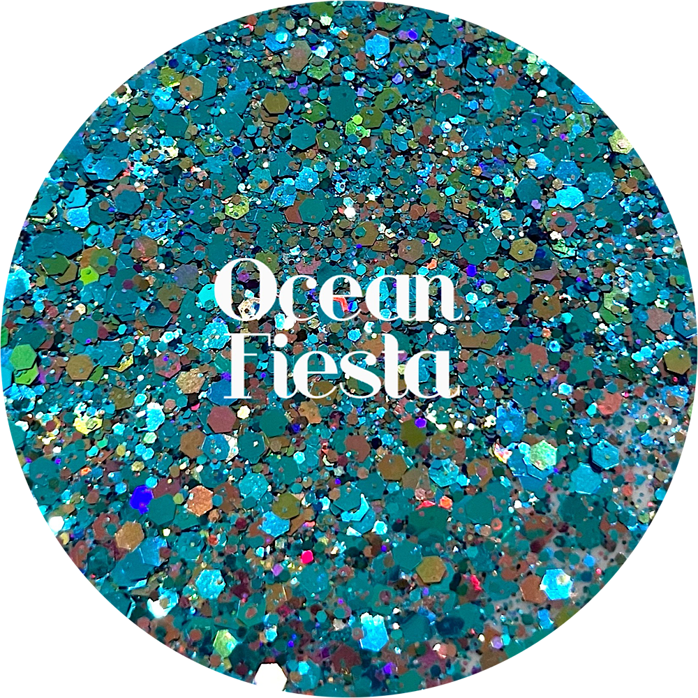 Ocean Fiesta Glitter Heart Co.