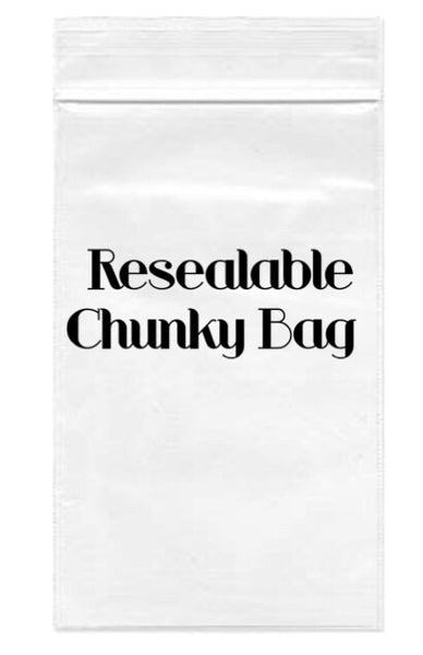 Resealable Chunky Bag - Pack of 10