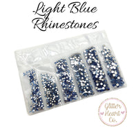 Light Blue Rhinestones