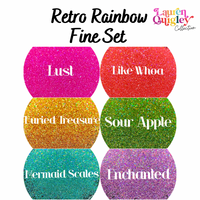 Retro Rainbow Fine Set