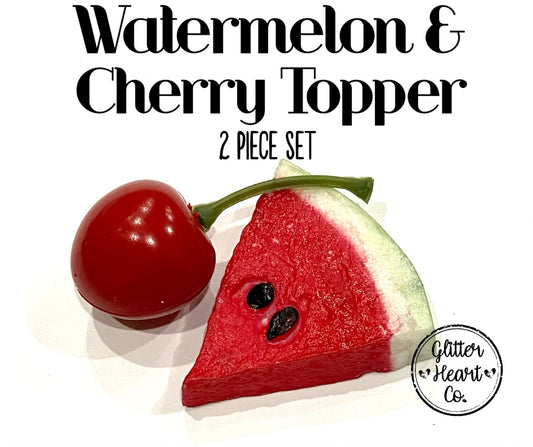 Watermelon & Cherry Topper Set