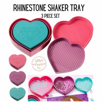 Rhinestone Shaker Tray Set