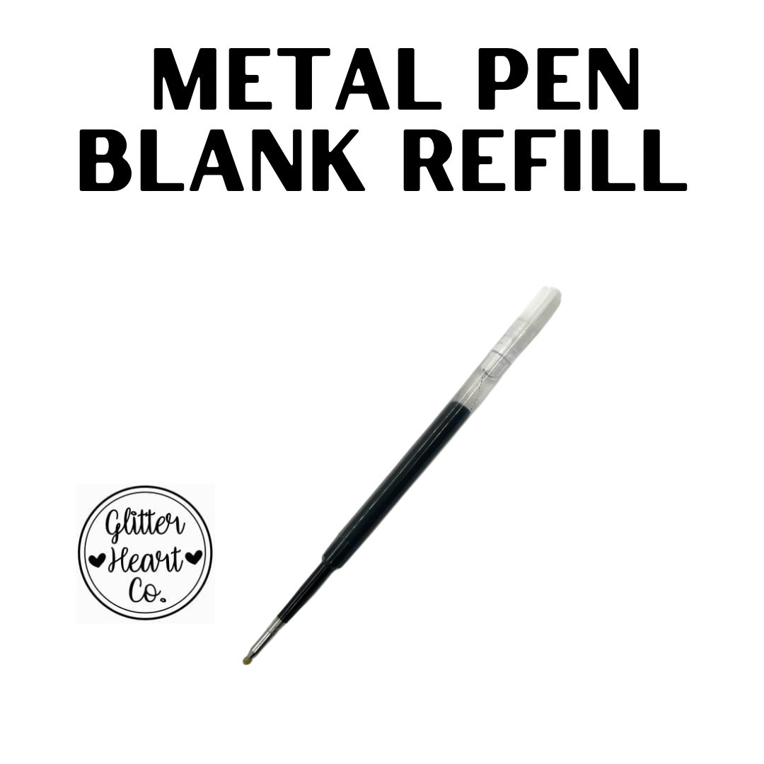 Metallic Ink Refills Metal Pen Blank Ink Refill – Glitter Heart Co.