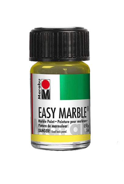 Metallic Yellow Marabu Easy Marble