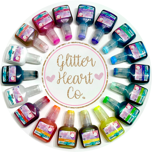Shimmer Glitter Alcohol Ink Set