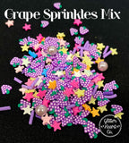 Grape Sprinkles Mix