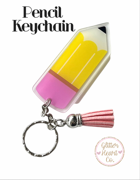 Pencil Keychain