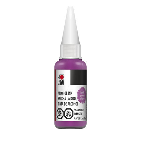 Purple Alcohol Ink